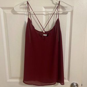 Maroon Tank Top